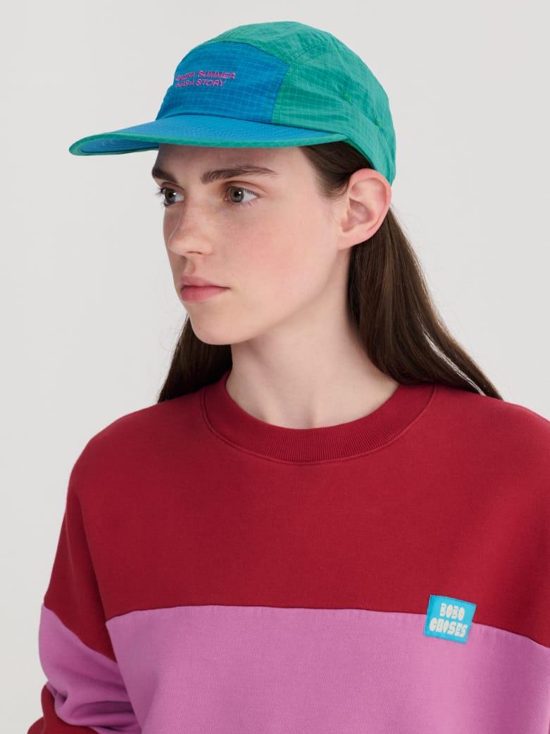Bobo Chose Color Block Sporty Cap Unisex türkis